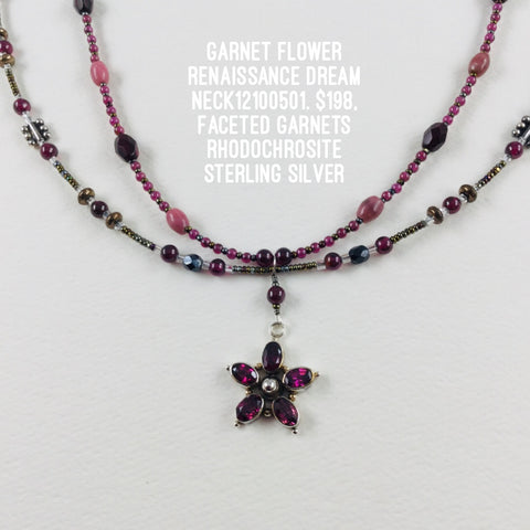 Garnet Flower